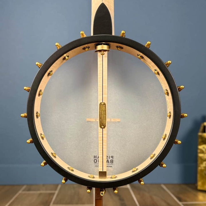 Pisgah Whyte Laydie - 12" Curly Maple 5-String Openback S-Scoop Pisgah 5 String Banjos