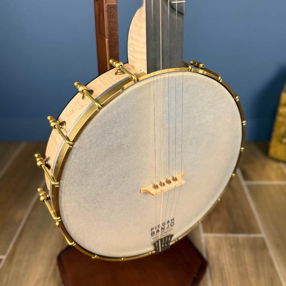 Pisgah Whyte Laydie - 12" Curly Maple 5-String Openback S-Scoop Pisgah 5 String Banjos