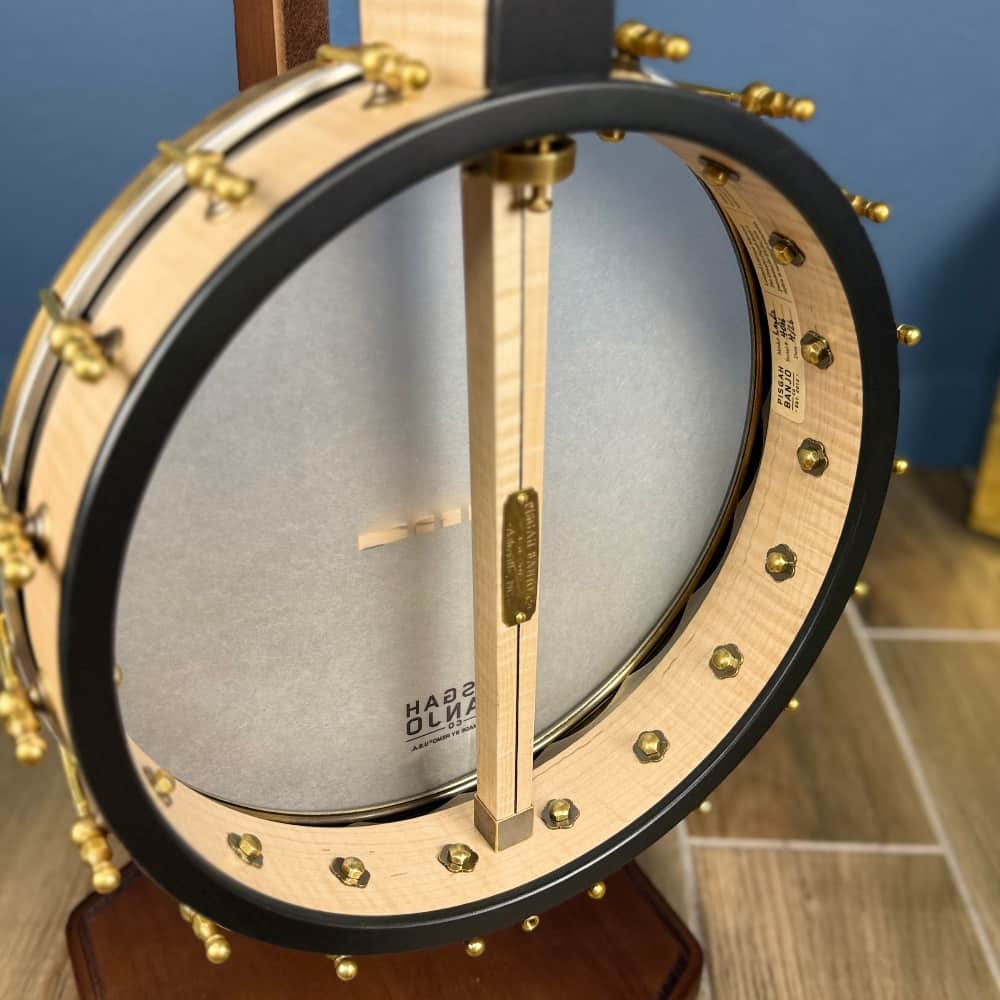 Pisgah Whyte Laydie - 12" Curly Maple 5-String Openback S-Scoop Pisgah 5 String Banjos