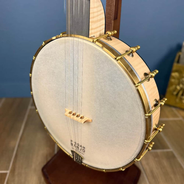 Pisgah Whyte Laydie - 12" Curly Maple 5-String Openback S-Scoop Pisgah 5 String Banjos