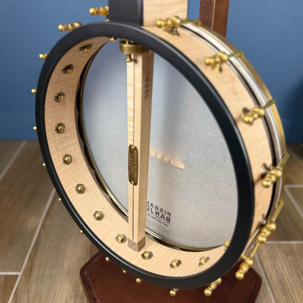 Pisgah Whyte Laydie - 12" Curly Maple 5-String Openback S-Scoop Pisgah 5 String Banjos