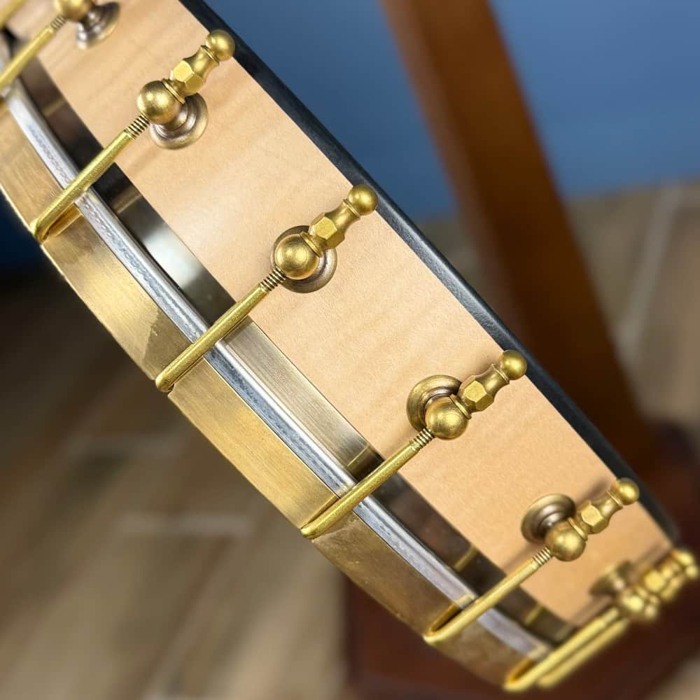 Pisgah Whyte Laydie - 12" Curly Maple 5-String Openback S-Scoop Pisgah 5 String Banjos
