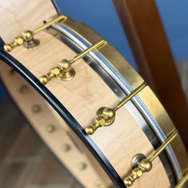 Pisgah Whyte Laydie - 12" Curly Maple 5-String Openback S-Scoop Pisgah 5 String Banjos