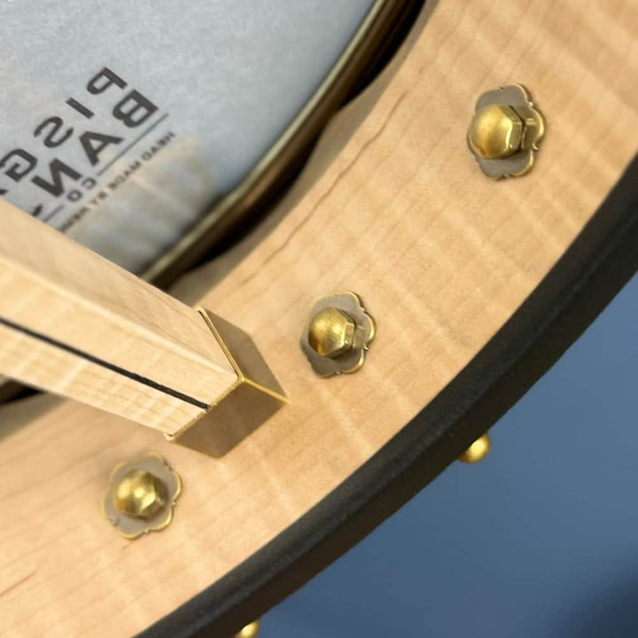 Pisgah Whyte Laydie - 12" Curly Maple 5-String Openback S-Scoop Pisgah 5 String Banjos