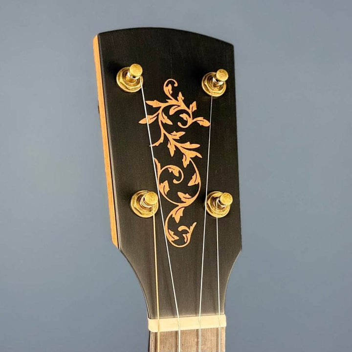 Rickard 11" Cherry Little Wonder Banjo with Antiqued Brass Hardware #1855 Rickard 5 String Banjos