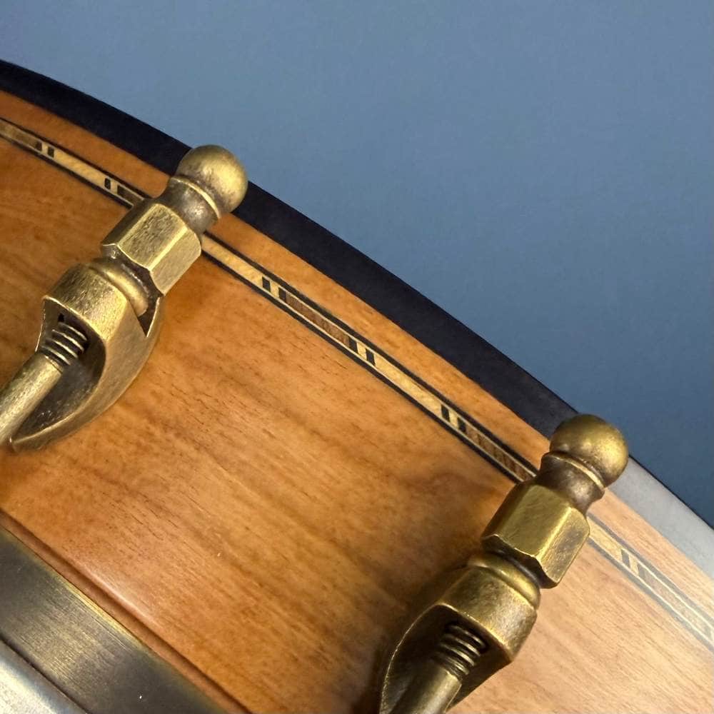 Rickard 11" Cherry Little Wonder Banjo with Antiqued Brass Hardware #1855 Rickard 5 String Banjos