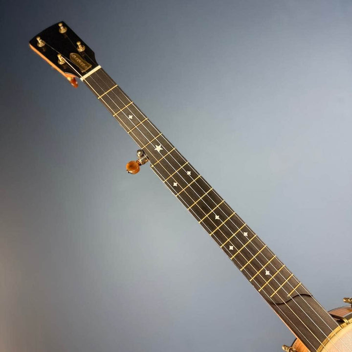Rickard 11" Cherry Little Wonder Banjo with Antiqued Brass Hardware #1905 Rickard 5 String Banjos