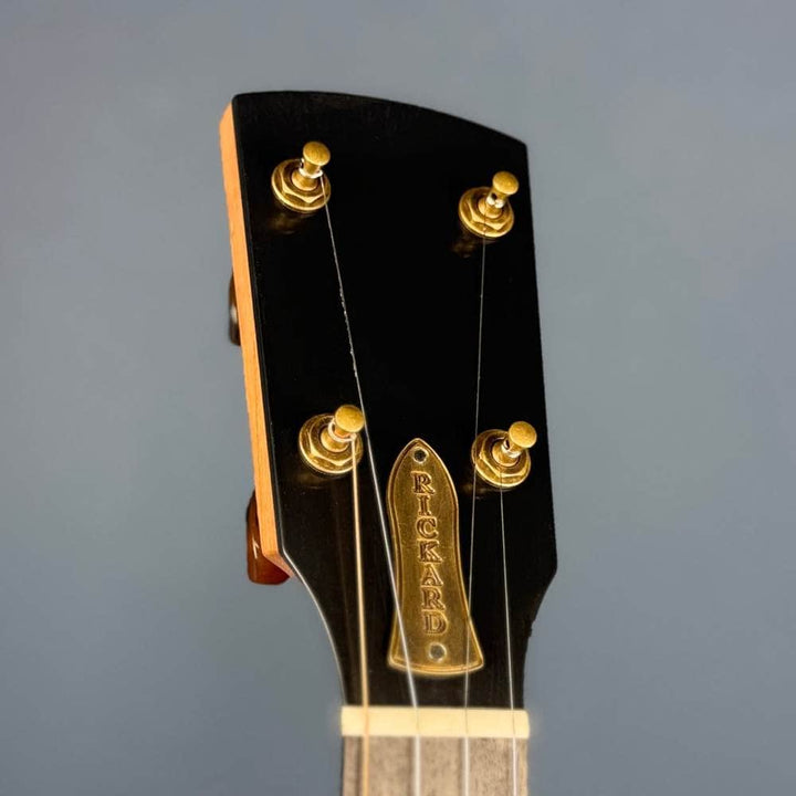 Rickard 11" Cherry Little Wonder Banjo with Antiqued Brass Hardware #1905 Rickard 5 String Banjos