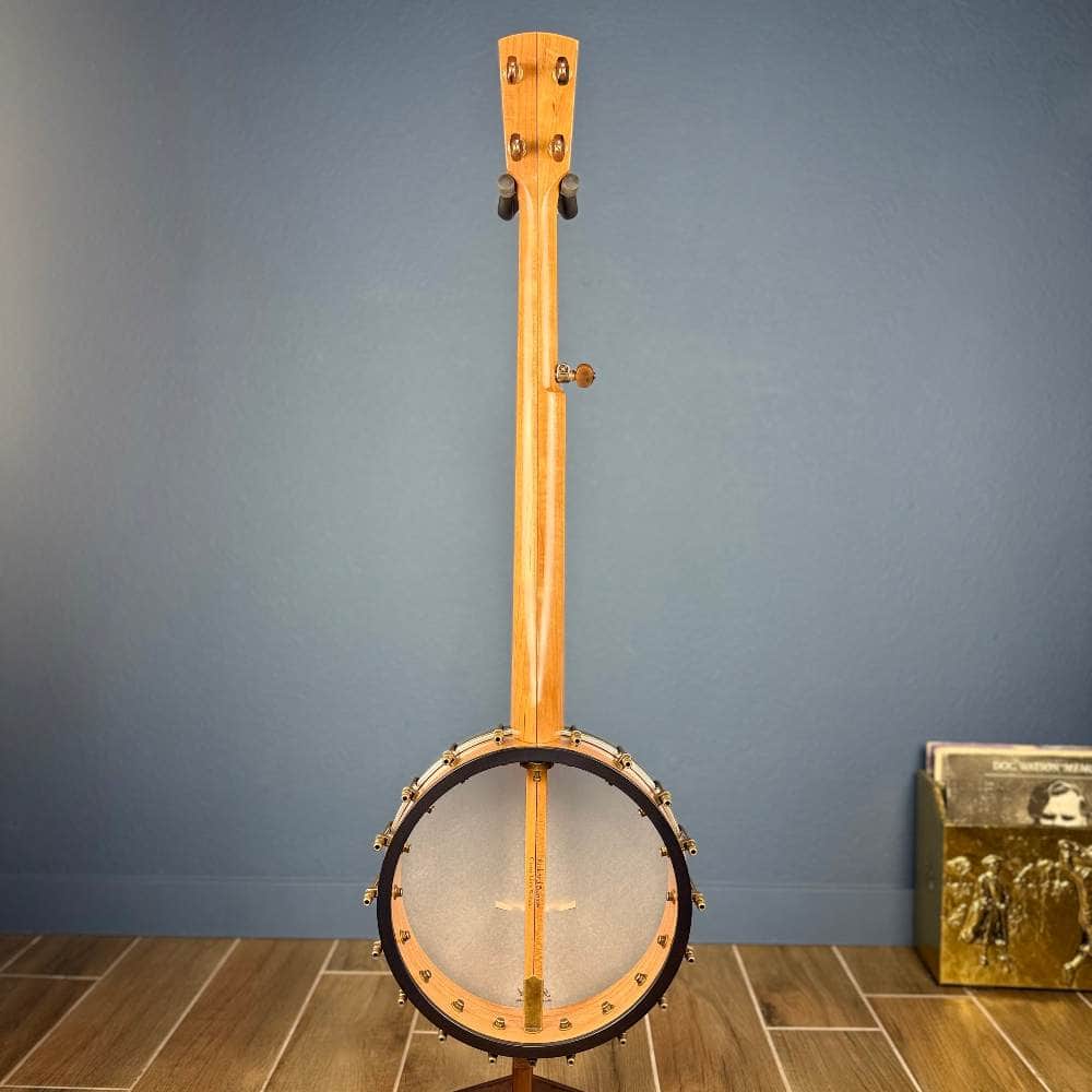Rickard 11" Cherry Little Wonder Banjo with Antiqued Brass Hardware #1905 Rickard 5 String Banjos