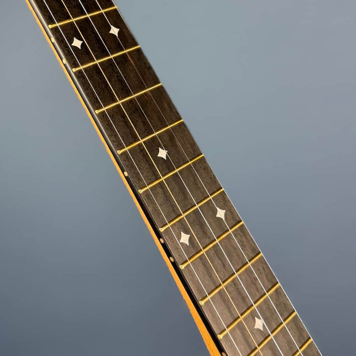 Rickard 11" Cherry Little Wonder Banjo with Antiqued Brass Hardware Rickard 5 String Banjos