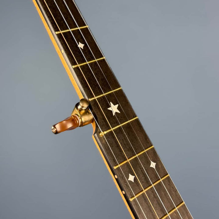 Rickard 11" Cherry Little Wonder Banjo with Antiqued Brass Hardware Rickard 5 String Banjos