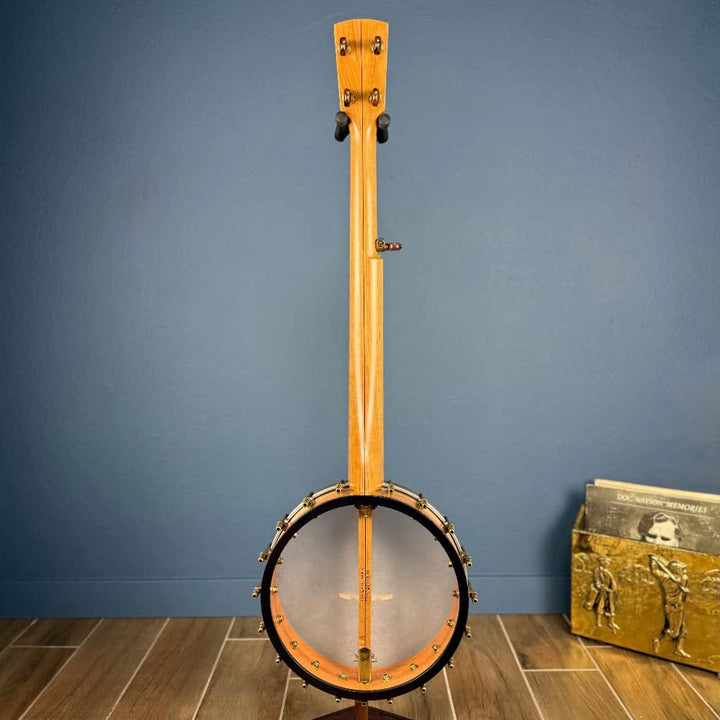 Rickard 11" Cherry Little Wonder Banjo with Antiqued Brass Hardware Rickard 5 String Banjos