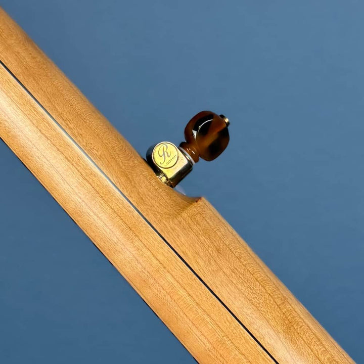 Rickard 12" Cherry Little Wonder Banjo with Antiqued Brass Hardware Rickard 5 String Banjos