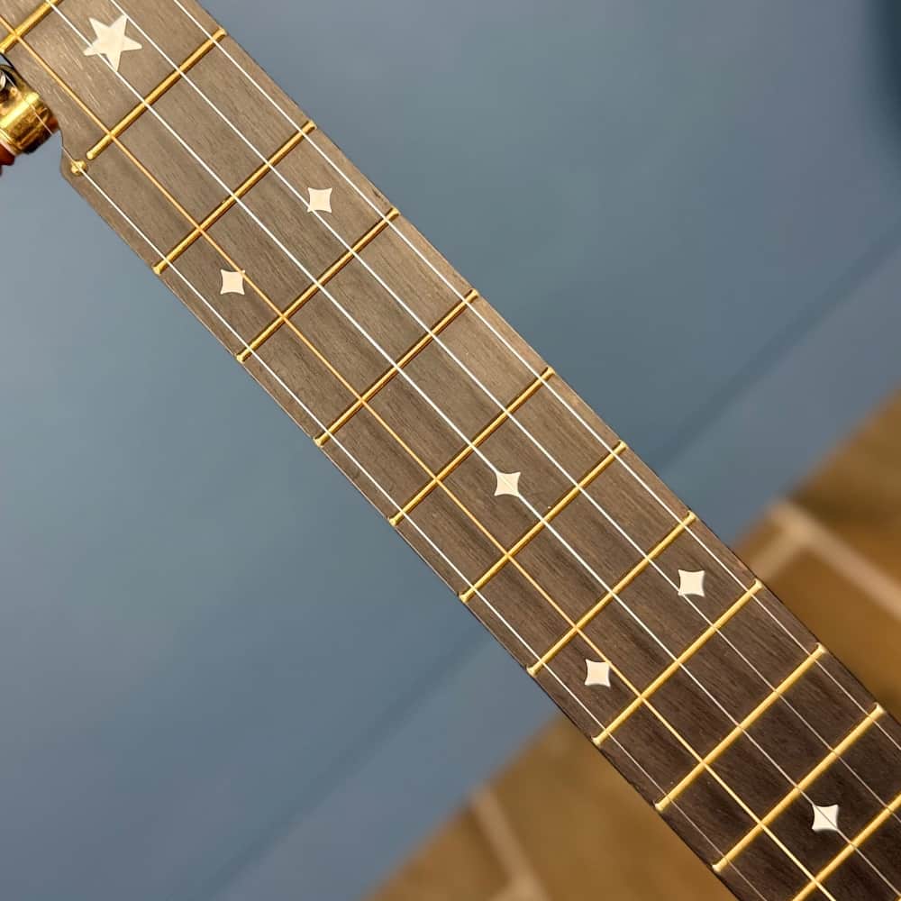 Rickard 12" Cherry Little Wonder Banjo with Antiqued Brass Hardware Rickard 5 String Banjos