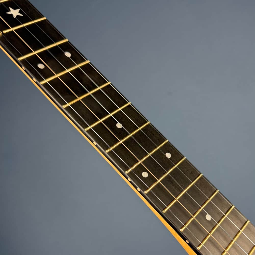 Rickard Custom 12' Brass Spunover Rim Banjo with Goat Skin Head Rickard 5 String Banjos