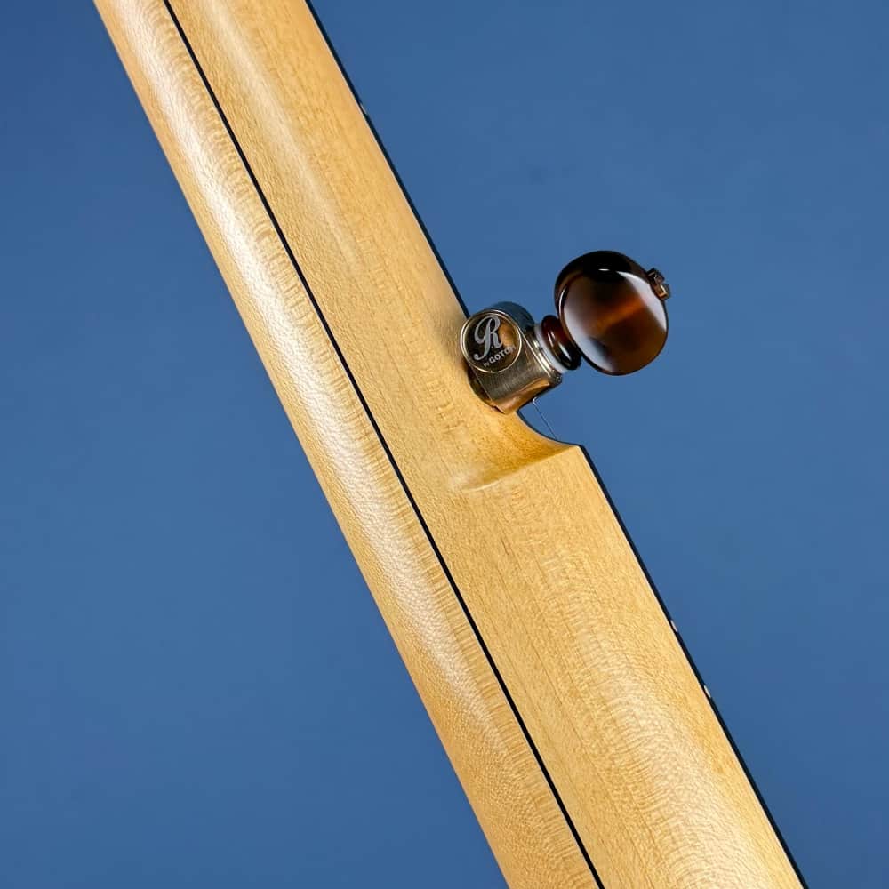 Rickard Custom 12' Brass Spunover Rim Banjo with Goat Skin Head Rickard 5 String Banjos