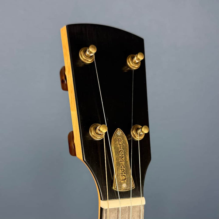 Rickard Custom 12' Brass Spunover Rim Banjo with Goat Skin Head Rickard 5 String Banjos