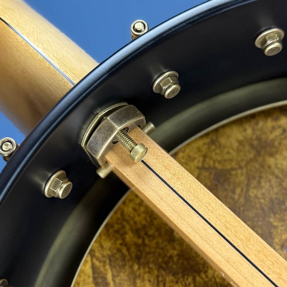 Rickard Custom Fretless Maple Ridge 12" Banjo with Goat Skin Head Rickard 5 String Banjos