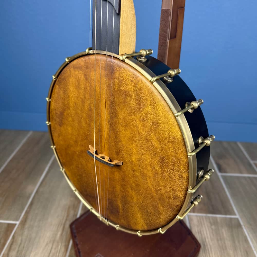Rickard Custom Fretless Maple Ridge 12" Banjo with Goat Skin Head Rickard 5 String Banjos