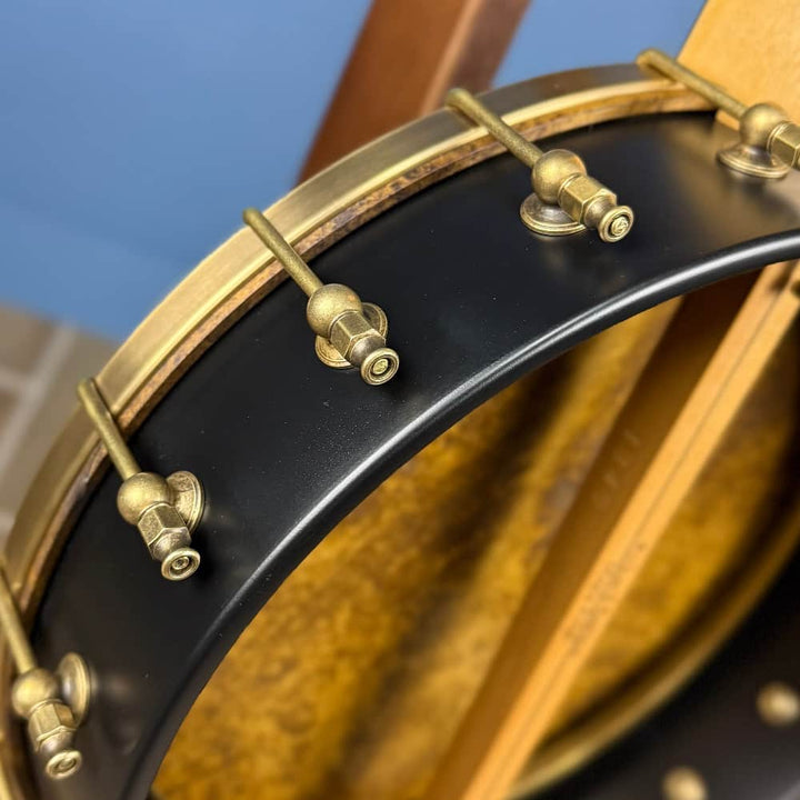 Rickard Custom Fretless Maple Ridge 12" Banjo with Goat Skin Head Rickard 5 String Banjos