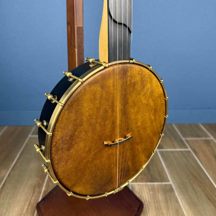 Rickard Custom Fretless Maple Ridge 12" Banjo with Goat Skin Head Rickard 5 String Banjos