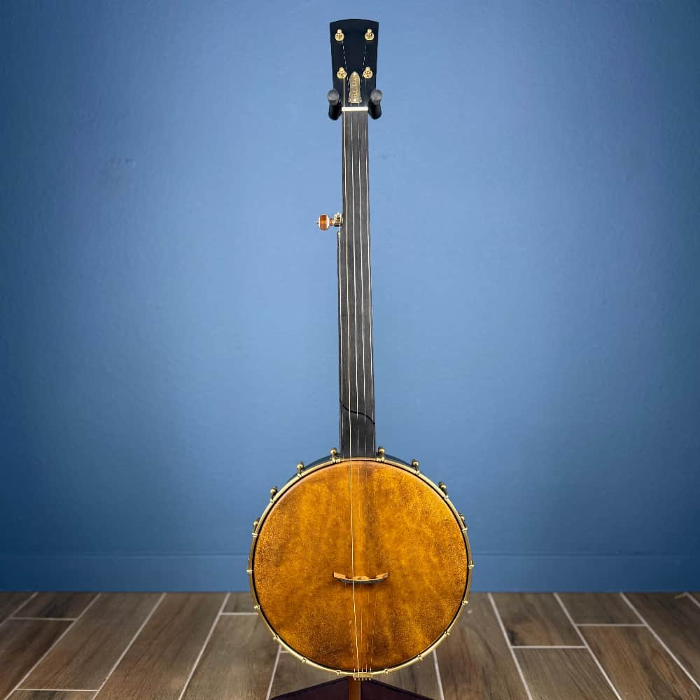 Rickard Custom Fretless Maple Ridge 12" Banjo with Goat Skin Head Rickard 5 String Banjos
