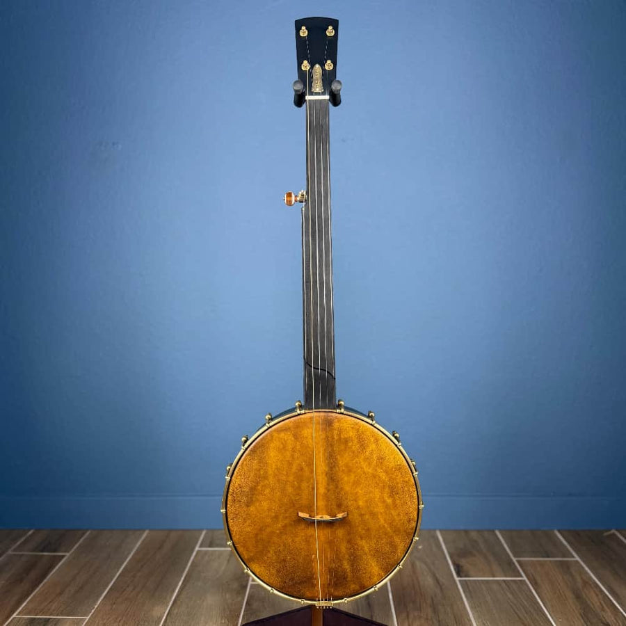 Rickard Custom Fretless Maple Ridge 12" Banjo with Goat Skin Head Rickard 5 String Banjos