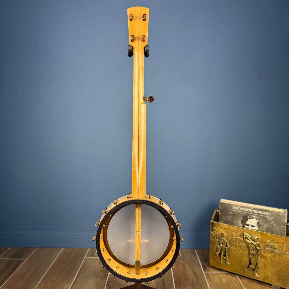 Rickard Dobson 11" Banjo with Antiqued Brass Hardware Rickard 5 String Banjos