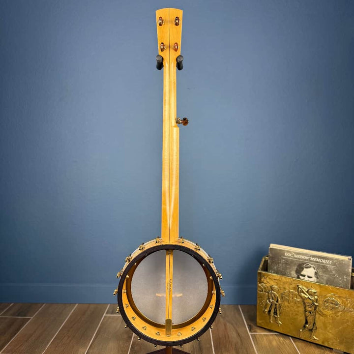 Rickard Dobson 11" Banjo with Antiqued Brass Hardware Rickard 5 String Banjos