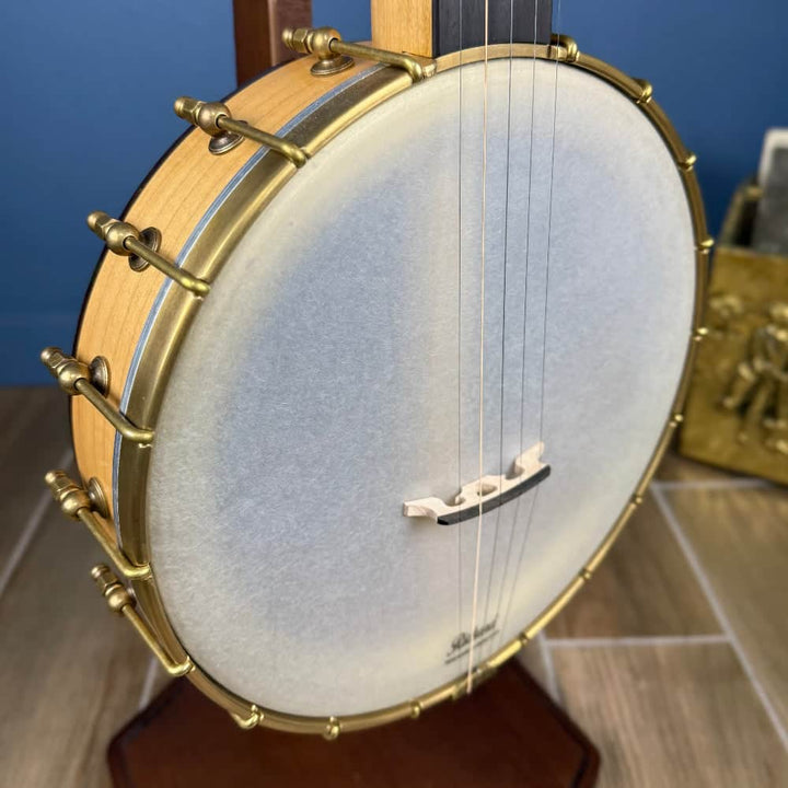 Rickard Dobson 11" Banjo with Antiqued Brass Hardware Rickard 5 String Banjos
