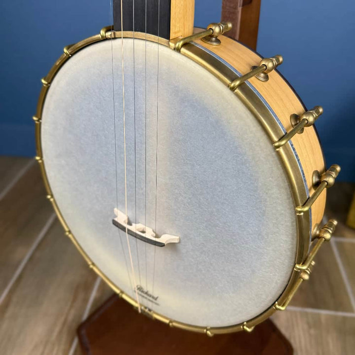 Rickard Dobson 11" Banjo with Antiqued Brass Hardware Rickard 5 String Banjos