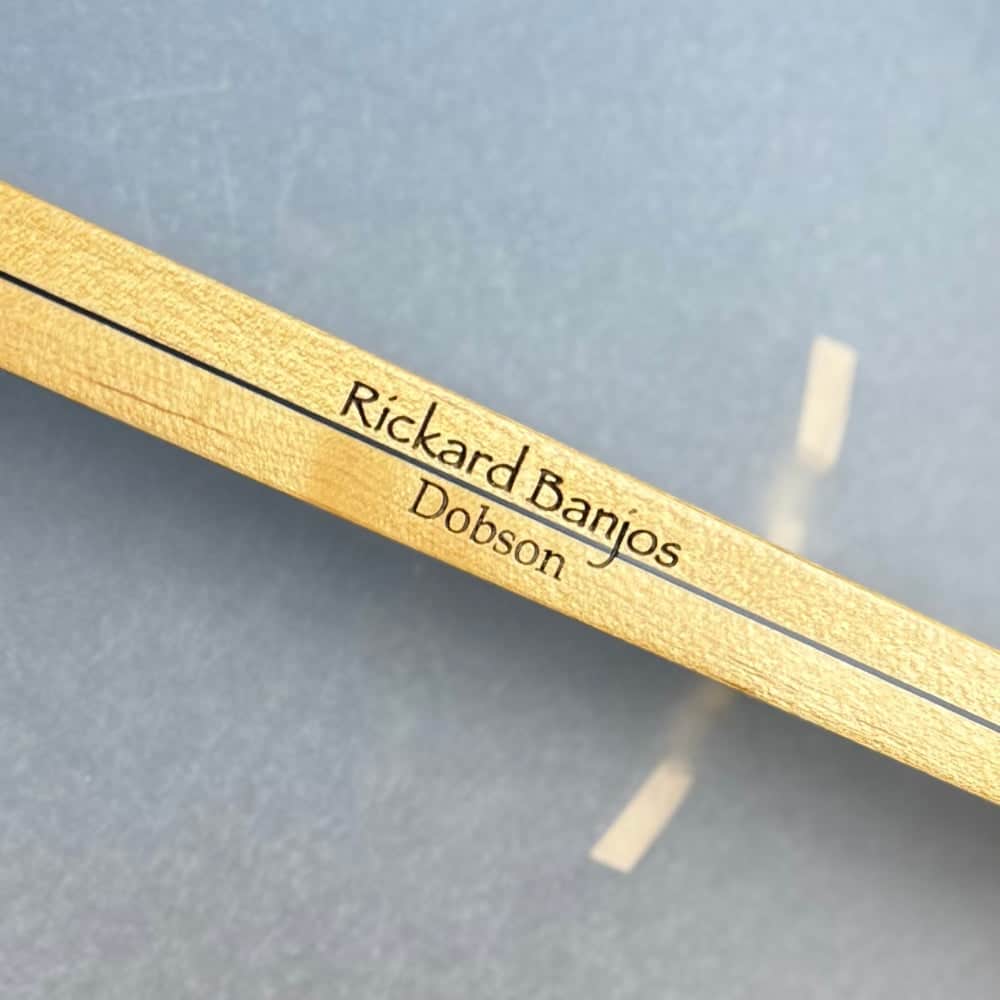 Rickard Dobson 11" Banjo with Antiqued Brass Hardware Rickard 5 String Banjos