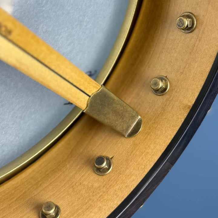 Rickard Dobson 11" Banjo with Antiqued Brass Hardware Rickard 5 String Banjos