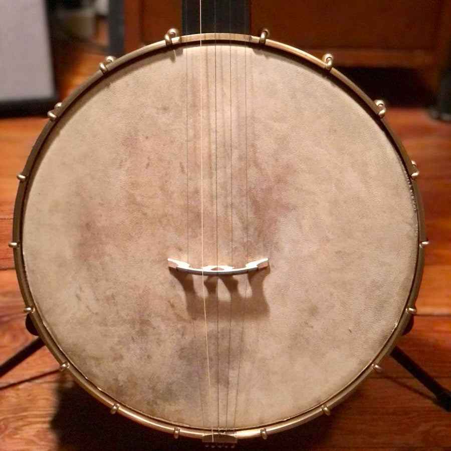 Rickard Dobson 12" 5 String Banjo with Goat Skin Head Rickard 5 String Banjos