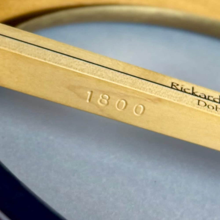 Rickard Dobson 12" Banjo with Antiqued Brass Hardware Rickard 5 String Banjos