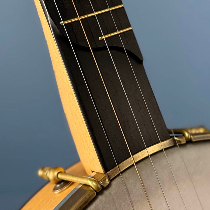 Rickard Dobson 12" Banjo with Antiqued Brass Hardware Rickard 5 String Banjos