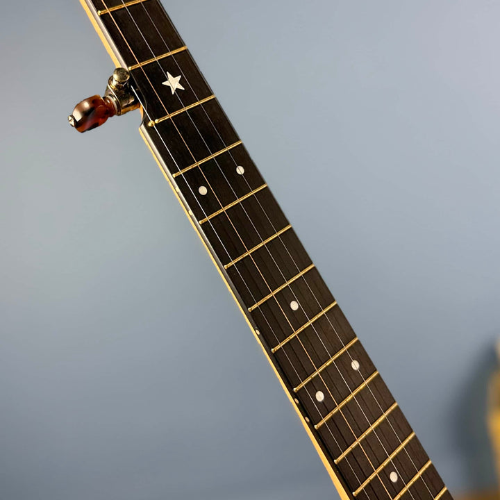 Rickard Dobson 12" Banjo with Antiqued Brass Hardware Rickard 5 String Banjos