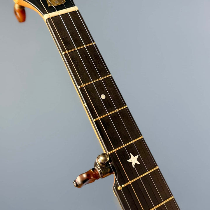 Rickard Dobson 12" Banjo with Antiqued Brass Hardware Rickard 5 String Banjos