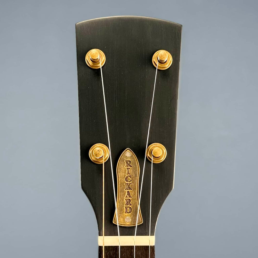 Rickard Dobson 12" Banjo with Antiqued Brass Hardware Rickard 5 String Banjos