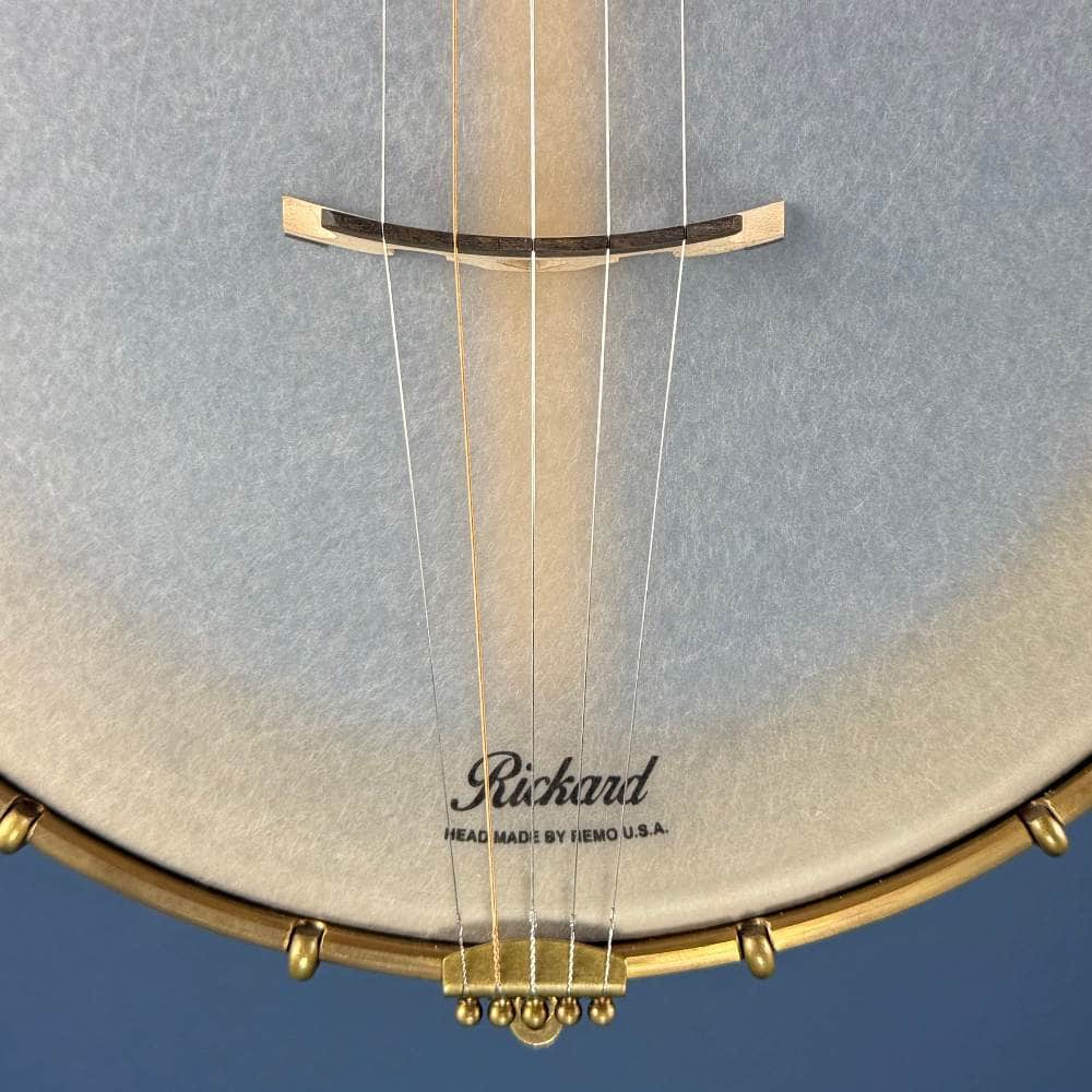 Rickard Maple Ridge 11" Banjo with Antiqued Brass Hardware #1848 Demo Rickard 5 String Banjos