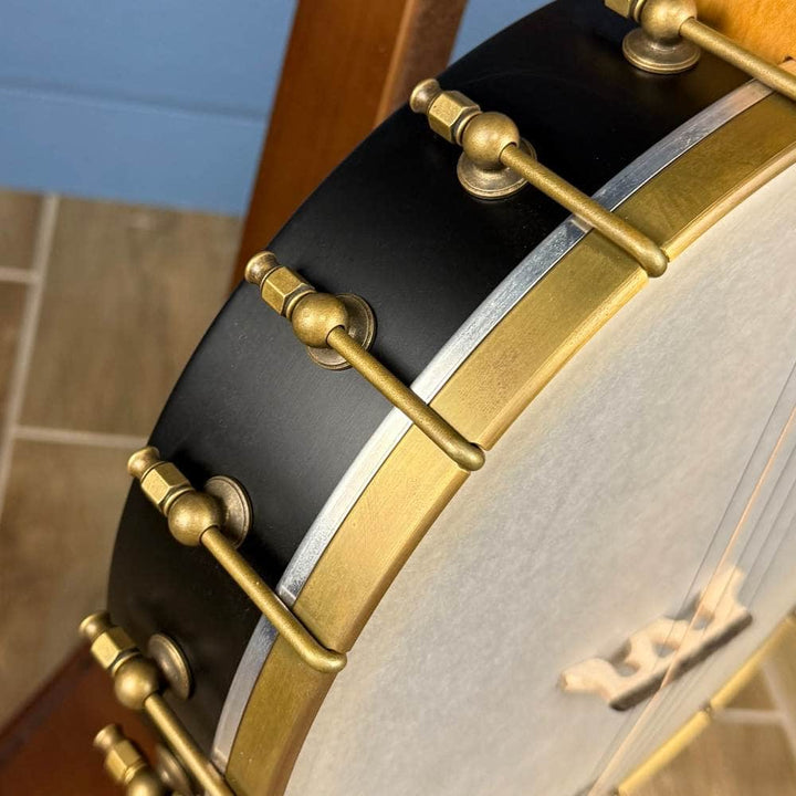 Rickard Maple Ridge 11" Banjo with Antiqued Brass Hardware #1848 Demo Rickard 5 String Banjos