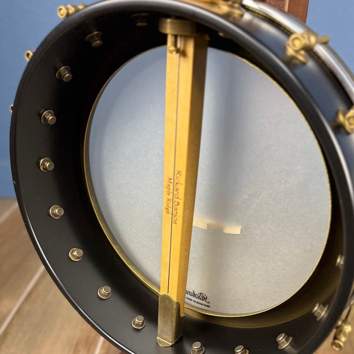 Rickard Maple Ridge 11" Banjo with Antiqued Brass Hardware Rickard 5 String Banjos