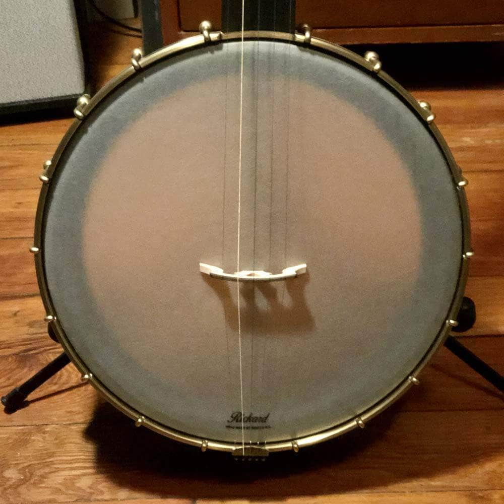 Rickard Maple Ridge 12" Banjo with Antiqued Brass Hardware Rickard 5 String Banjos