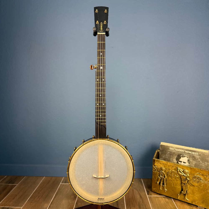 Rickard Maple Ridge 12" Banjo with Antiqued Brass Hardware Rickard 5 String Banjos