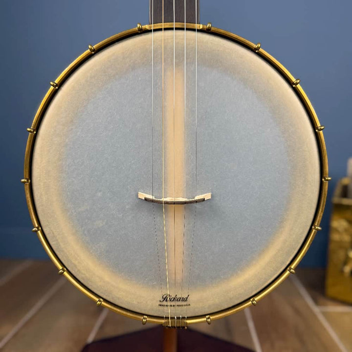 Rickard Maple Ridge 12" Banjo with Antiqued Brass Hardware Rickard 5 String Banjos