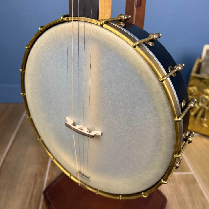 Rickard Maple Ridge 12" Banjo with Antiqued Brass Hardware Rickard 5 String Banjos
