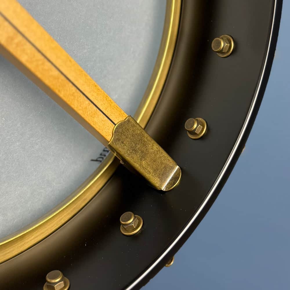 Rickard Maple Ridge 12" Banjo with Antiqued Brass Hardware Rickard 5 String Banjos