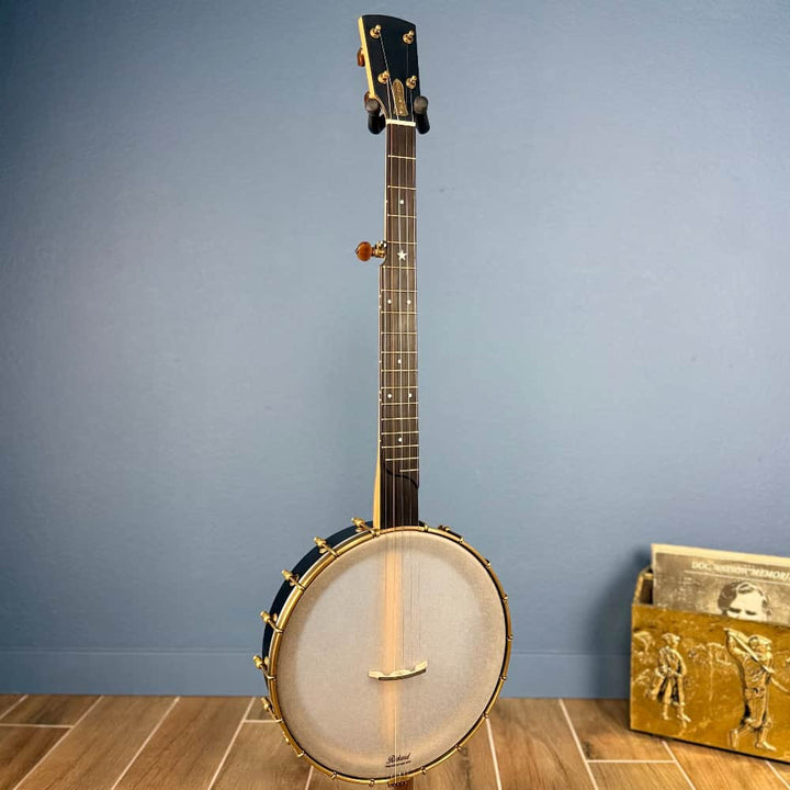 Rickard Maple Ridge 12" Banjo with Antiqued Brass Hardware Rickard 5 String Banjos