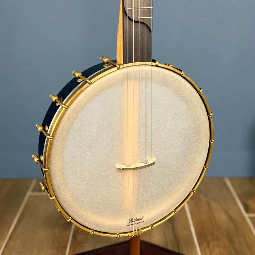 Rickard Maple Ridge 12" Banjo with Antiqued Brass Hardware Rickard 5 String Banjos