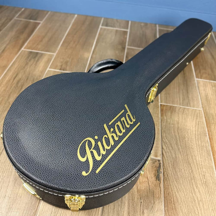 Rickard Maple Ridge 12" Banjo with Antiqued Brass Hardware Rickard 5 String Banjos